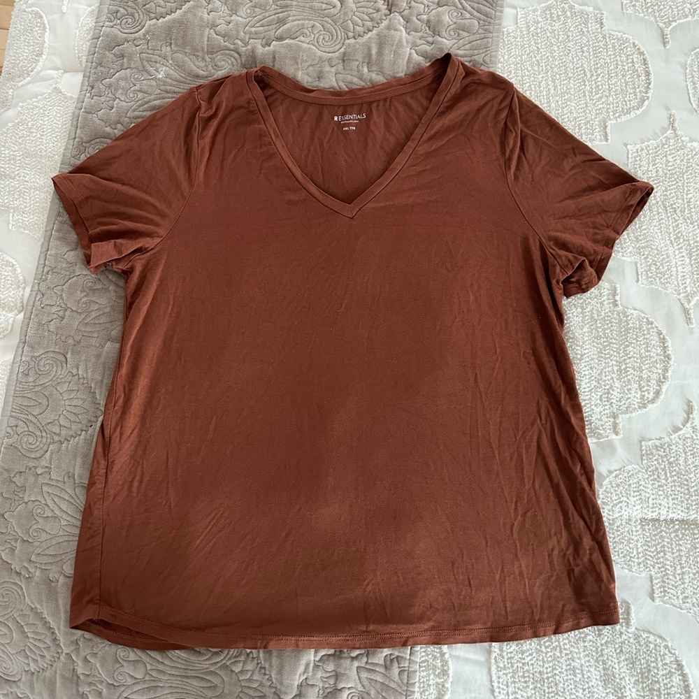 Reitman’s R Essential T Shirt Brown XXL
